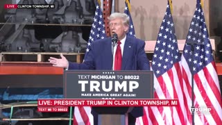 Donald Trump Speech in Clinton Township Michigan - September 27, 2023