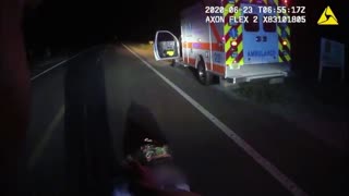 Police Chase A Stolen Ambulance And Takedown Suspect