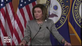 Pelosi says inflation and the horrible economic numbers is an “aberration.”