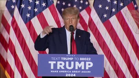 FULL VIDEO: President Trump Declares.