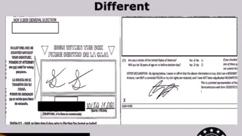Video From We The People AZ Alliance Shows Maricopa County’s Fraudulent Mail-In Ballot Signatures