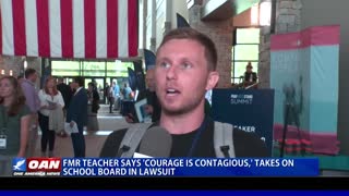 Fmr. teacher says ‘courage is contagious,’ takes on school board lawsuit