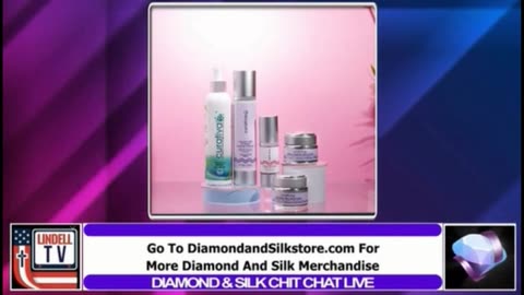 Bill Maher talks with Silk about Diamond and Silk Skin Care