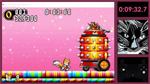 Tails is a fun character against the Music Plant boss.