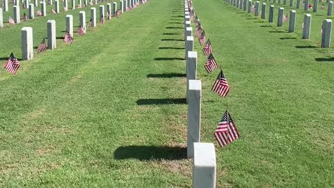 Flags for Veterans - Florida National Cemetery