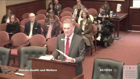 ID Senator Carl Bjerke introduces patient's rights legislation