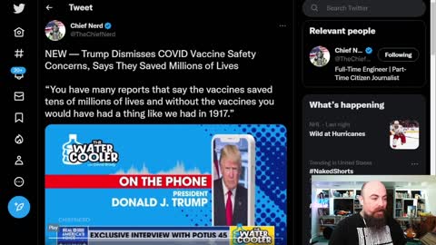 Let's Break Down That Clip of Trump Talking About The Vaccines And Operation Warp Speed