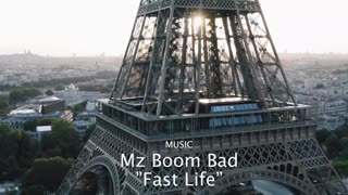 Eiffel tower drone video