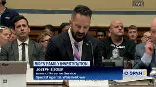 MUST WATCH: IRS Whistleblower comes forward to speak out against Hunter Biden case