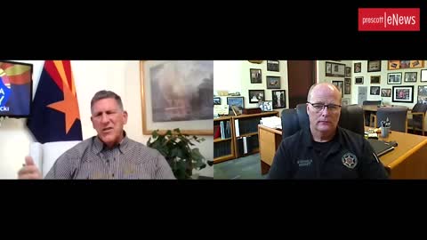 Arizona Today - Interview with Sheriff Mark Dannels of Cochise County, AZ (September 2021)