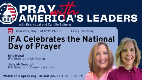 National Day of Prayer with Intercessors for America