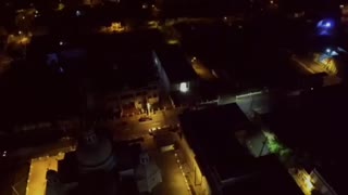 Drone flying in Guayama Puerto rico