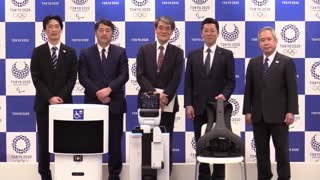 Tokio 2020 presenta dos robots "asistentes" para los Juegos Olímpicos