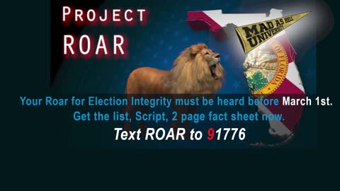 Behind The Scenes - Election Integrity Project Roar: Having your voice for Election Integrity Heard