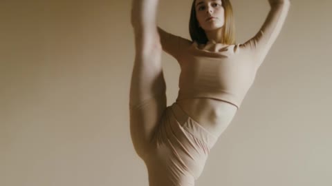 Woman Doing Ballerina