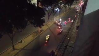 Motociclistas sin control recorren Bucaramanga violando el Toque de Queda