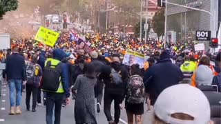 Australia construction workers still protesting against mask mandates
