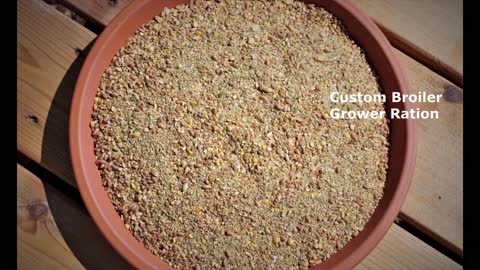 Gascon Custom Milling Organic Non-GMO Custom Rations with Fertrell® Ingredients
