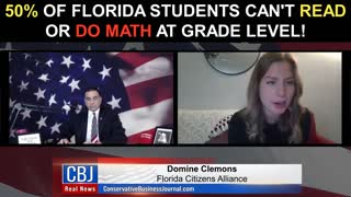 50% of Florida Students Can't Read or Do Math at Grade Level!