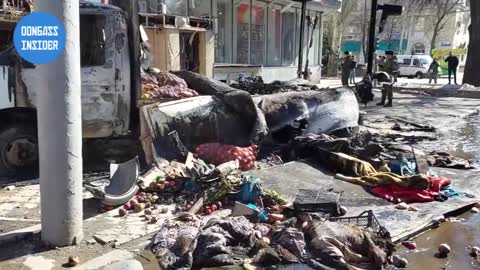 Un Tochka U de l'armée ukrainienne tue une vingtaine de civils à Donetsk