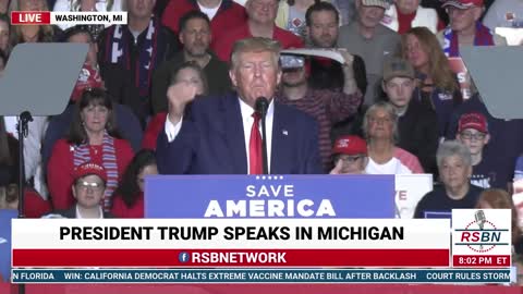 President Donald J. Trump Save America Rally Washington, MI 4/2/2022