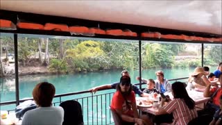 Loboc River Cruise Bohol Lunch Buffet Floating Restaurant Part 1