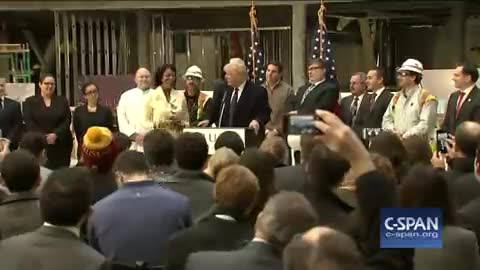 Throwback to the Time Trump Did a Job Interview During a Press Conference