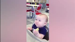 🤣 funny baby reaction | funny baby face reactions