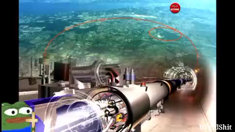 portale interdimensionale si apre sopra il Large Hadron Collider in Svizzera