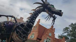 The Disney World Parade Dragon