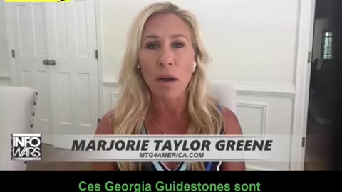 Marjorie Taylor Greene - destruction Georgia Guidestones