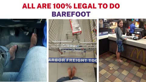 Barefoot Is Legal 60 Second Ad