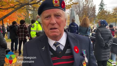 Kelowna Remembrance Day ceremony interrupted by anti-vaxxers