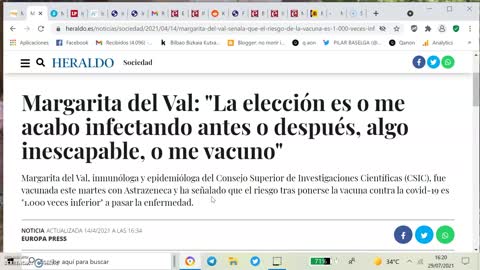 ¿Por qué Margarita del Val recomienda a sus allegados NO VACUNARSE?