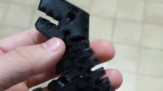 3D printed dinosaur toy