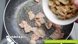 Easy Keto Diet Recipe Bacon and Broccoli Frittata