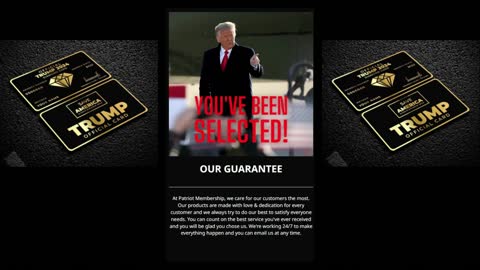 It’s Now or Never: The Exclusive Trump 2024 Diamond Card, The Mission