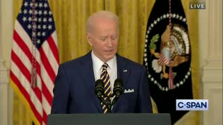 Biden STRUGGLES To Answer Basic Questions, Calls Russia "Mother Russia"