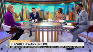Warren Gives CONFUSING Biden Endorsement