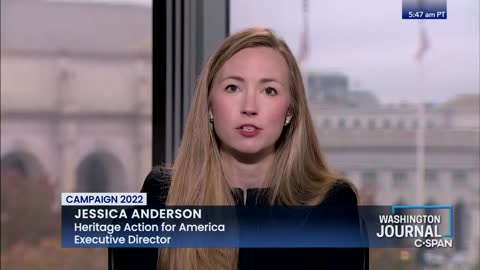 Jessica Anderson appeared on CSPAN to talk about Heritage Action and take questions from callers.