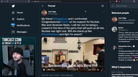 AOC HECKLED & SLAMMED By Activists For Arming Azov Battalion, Supporting World War 3