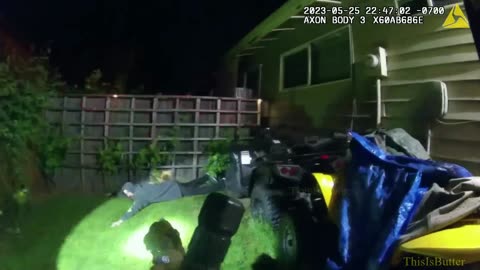 Sherwood bodycam video shows K9 sniffing out a man who allegedly violated a restraining order