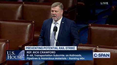 Rep. Crawford Rail Strike Floor Speech