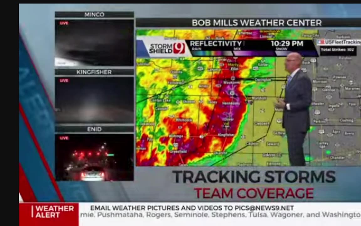 LIVE Oklahoma Storm Tracking June 17, 2023