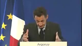 Nicolas Sarkozy - Le Nouvel Ordre Mondial - 23 Octobre 2008