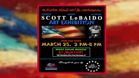 UNVEILING A MASTERPIECE by SCOTT LOBAIDO on MARCH 25TH - JOIN US!