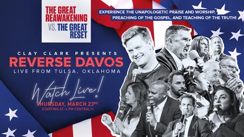Jim Breuer, Pastor Greg Locke, and Reverse Davos LIVE!!! TUNE IN LIVE MARCH 23rd at 4 PM Central (Prepare to Laugh, Cry, and Learn)