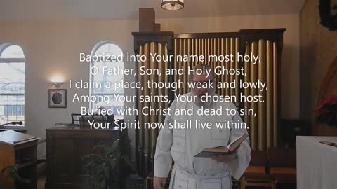 Worship for Baptism of Our Lord
