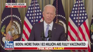 Biden: "I'm moving forward vaccination requirements wherever I can"