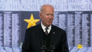 Biden delivers remarks at Memorial Day Service
